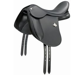 Bates Zadel Bates Pony Dressuur zwart Bates Zadel Bates Pony Dressuur zwart