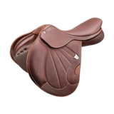 Bates Jump Saddle Bates Victrix Luxe Brown/Tan