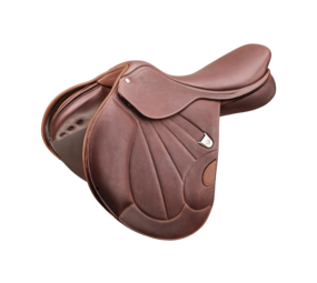 Bates Jump Saddle Bates Victrix Luxe Brown/Tan Bates Jump Saddle Bates Victrix Luxe Brown/Tan
