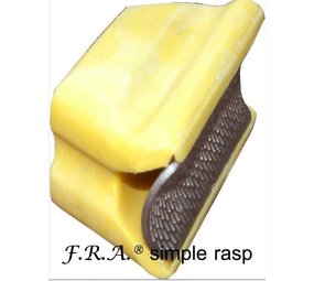 F.R.A. Simple Rasp hoefrasp fijn geel F.R.A. Simple Rasp hoefrasp fijn geel