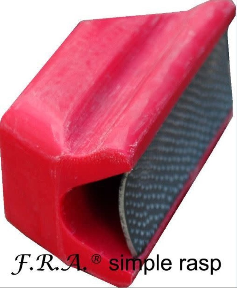 F.R.A. Simple Rasp hoefrasp grof rood