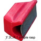 F.R.A. Simple Rasp hoefrasp grof rood F.R.A. Simple Rasp hoefrasp grof rood
