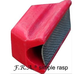 F.R.A. Simple Rasp hoefrasp grof rood F.R.A. Simple Rasp hoefrasp grof rood