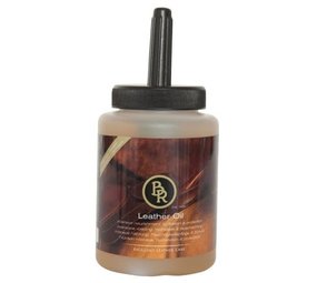 BR BR Leather Oil lederolie met kwast 450ml BR BR Leather Oil lederolie met kwast 450ml