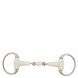 BR Bustrens dubbel gebroken Apple Mouth rvs 18mm BR Bustrens dubbel gebroken Apple Mouth rvs 18mm