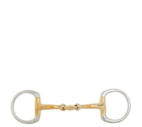 BR BR Double Jointed Eggbutt Snaffle Soft Contact 14 mm 13.5cm BR BR Double Jointed Eggbutt Snaffle Soft Contact 14 mm 13.5cm