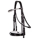 BR Hoofdstel Swindon II stang en trens Zwart/Wit BR Hoofdstel Swindon II stang en trens Zwart/Wit