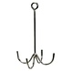 BR Hoofdstelhanger verchroomd met 4 haken BR Hoofdstelhanger verchroomd met 4 haken