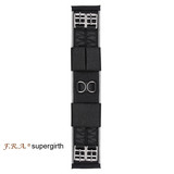 F.R.A. Supersingel dressuur rvs zwart 70cm F.R.A. Supersingel dressuur rvs zwart 70cm