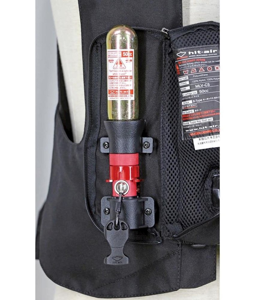Hit-air Hit-Air Airbagvest Evolution Zwart Hit-air Hit-Air Airbagvest Evolution Zwart