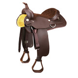 Wintec Western zadel Wintec wide FQ bruin Wintec Western zadel Wintec wide FQ bruin