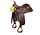 Western zadel Wintec wide FQ bruin