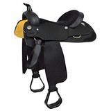 Wintec Western zadel Wintec wide zwart Wintec Western zadel Wintec wide zwart