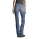 Ariat R.E.A.L. Mid Rise Stretch Icon Rainstorm Straight Jeans Ariat R.E.A.L. Mid Rise Stretch Icon Rainstorm Straight Jeans