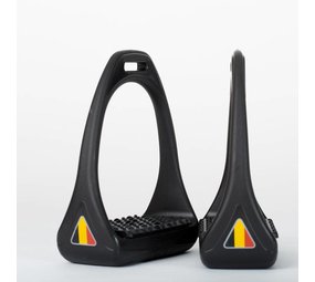 Compositi Stirrup Reflex Adult Belgian Flag Compositi Stirrup Reflex Adult Belgian Flag