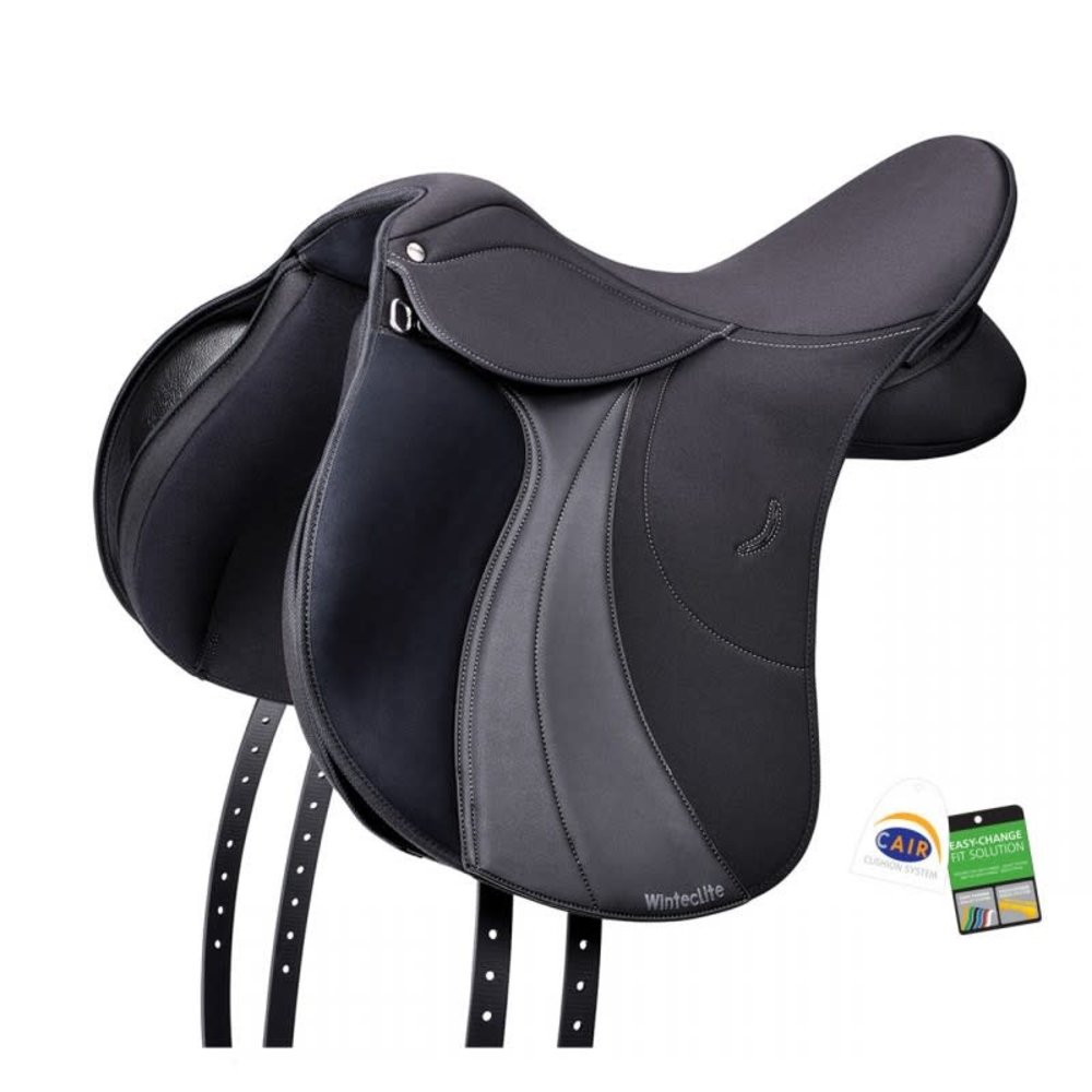 Wintec Zadel Wintec Lite Veelzijdig HART Zwart Wintec Zadel Wintec Lite Veelzijdig HART Zwart