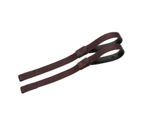 Bates Webbers Bates lederen beugelriemen Classic Bruin