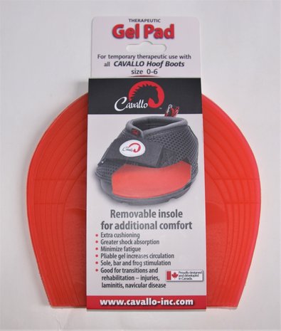 Cavallo Gelpad Therapeutische Pad Inlegzool