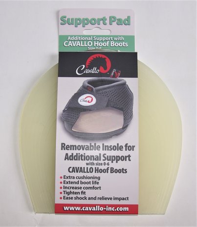 Cavallo Gelpad Steunpads Inlegzool
