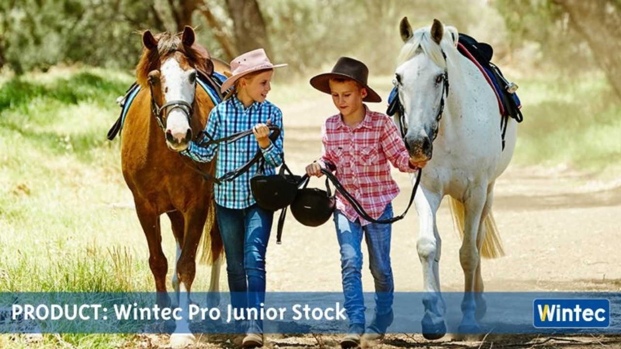 Wintec Zadel  Pro Stock Junior 30cm/12 zwart