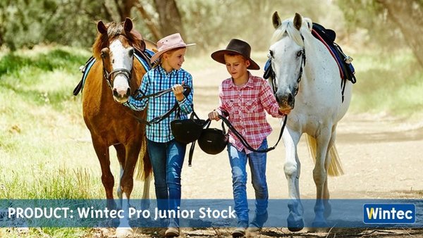 Wintec Zadel Pro Stock Junior 16" zwart Wintec Zadel Pro Stock Junior 16" zwart