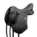 Bates Dressage Saddle Bates Artiste Luxe Black Bates Dressage Saddle Bates Artiste Luxe Black