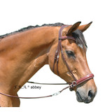 F.R.A. Abbey Bitless Bridle with reins - Brown Full F.R.A. Abbey Bitless Bridle with reins - Brown Full