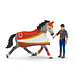Schleich Mia's voltige springset Schleich Mia's voltige springset