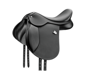 Bates Saddle Bates All Purpose Pony HART Black