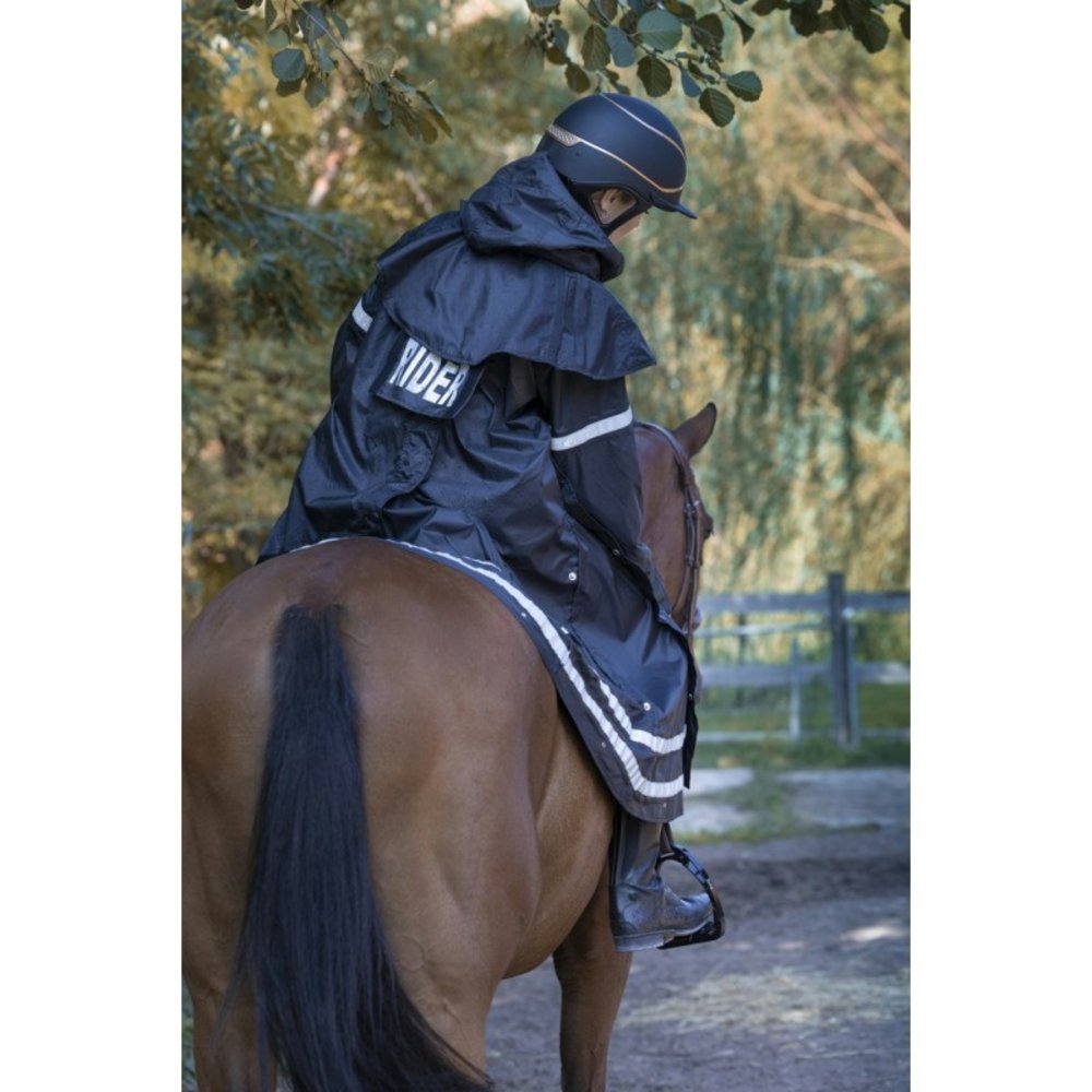Geneigd zijn zaad veiligheid Regenjas Ridercoat Zwart - Aleashop