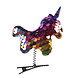 QHP Manenclipjes Unicorn rainbow QHP Manenclipjes Unicorn rainbow