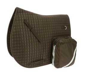 Saddle pad with pockets