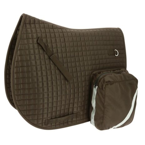 Saddle pad with pockets
