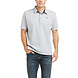 Ariat Medal Button Poloshirt Heather Gray Ariat Medal Button Poloshirt Heather Gray