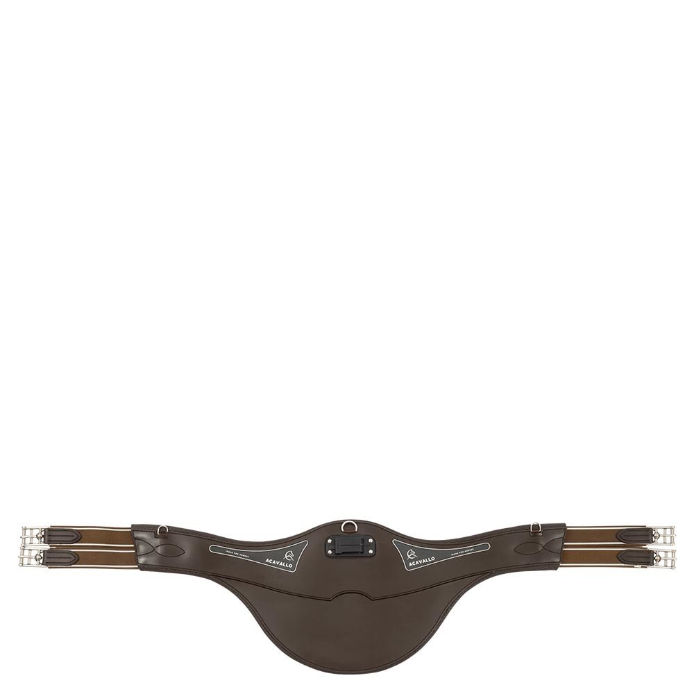 Acavallo Singel Comfort Gel Buikflap Bruin Acavallo Singel Comfort Gel Buikflap Bruin