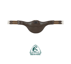 Acavallo Singel Comfort Gel Buikflap Bruin Acavallo Singel Comfort Gel Buikflap Bruin