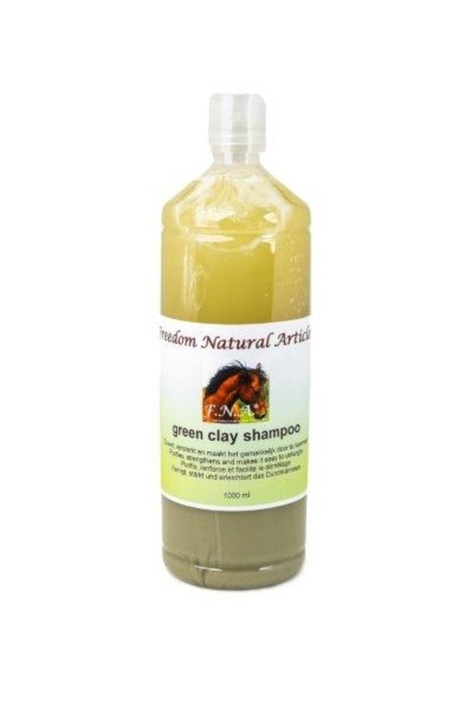 F.R.A. F.N.A. groene leem shampoo 1000 ml F.R.A. F.N.A. groene leem shampoo 1000 ml