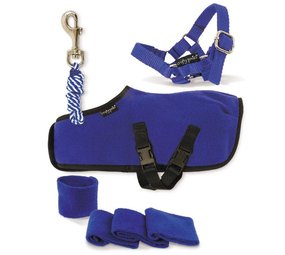 Crafty Ponies Crafty Ponies fleecedeken set incl. instructieboekje Crafty Ponies Crafty Ponies fleecedeken set incl. instructieboekje