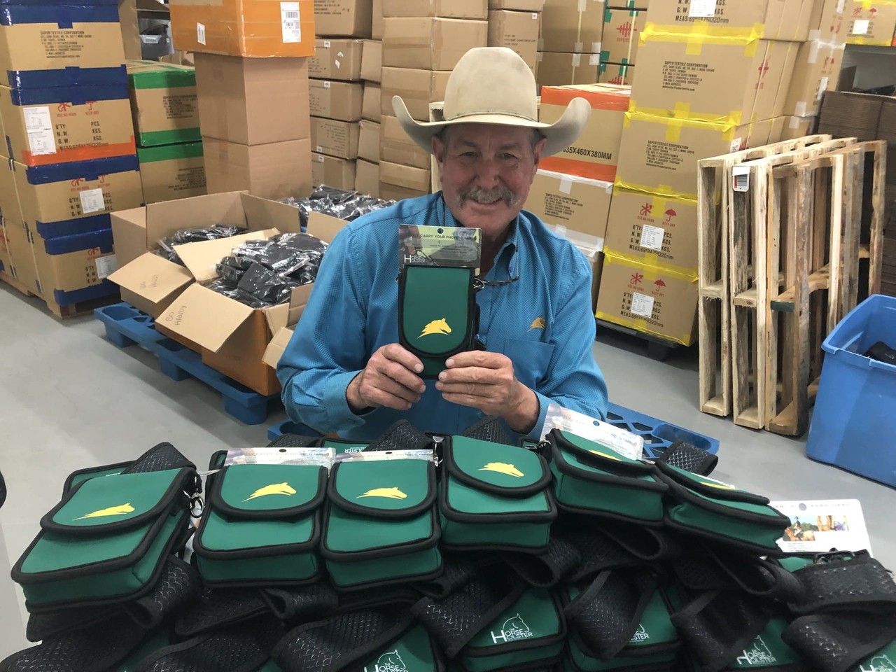 Parelli Parelli tasje Horse Holster Green S/M Parelli Parelli tasje Horse Holster Green S/M