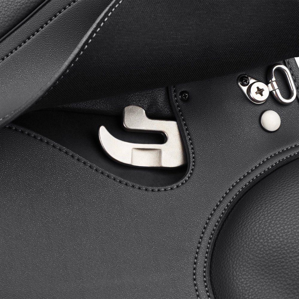 Wintec Selle Mixte Wintec 500 Wide  HART Zwart