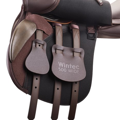 Wintec Zadel Wintec 500 Wide Veelzijdig HART Bruin Wintec Zadel Wintec 500 Wide Veelzijdig HART Bruin