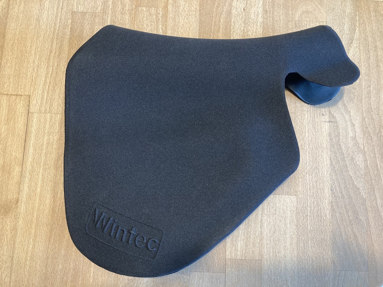 Wintec Wintec Half Riser Comfort Pad Front 12mm zwart