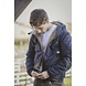 Penelope Paulo omkeerbare winterjas Navy L Penelope Paulo omkeerbare winterjas Navy L