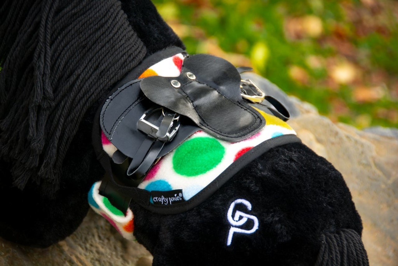 Crafty Ponies Crafty Ponies Set tapis de selle et fourreau de sangle y.c. livret d'instructions NL
