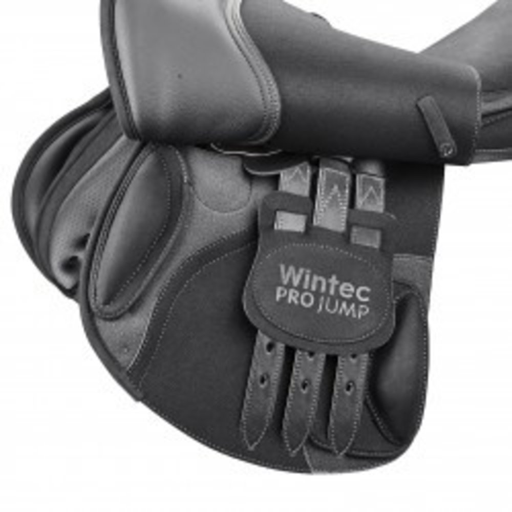 Wintec Zadel Wintec Pro Jump Pony HART Zwart 16