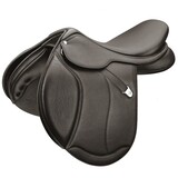 Bates Saddle Bates Caprilli Close Contact Opulence leather Classic  Black