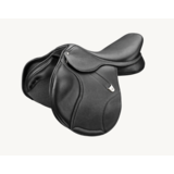Bates Zadel Bates Elevation Deep Seat Dubbel leder Luxe zwart Bates Zadel Bates Elevation Deep Seat Dubbel leder Luxe zwart