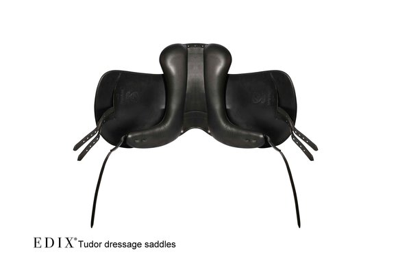 Edix Saddles Zadel Edix Tudor Dressuur Zwart S - 17