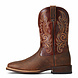 Ariat Lasco Ultra Western Boot Bar Top Brown Ariat Lasco Ultra Western Boot Bar Top Brown