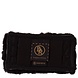 BR Kinkettingbeschermer bont 5cm breed Zwart/Zwart 14 cm BR Kinkettingbeschermer bont 5cm breed Zwart/Zwart 14 cm